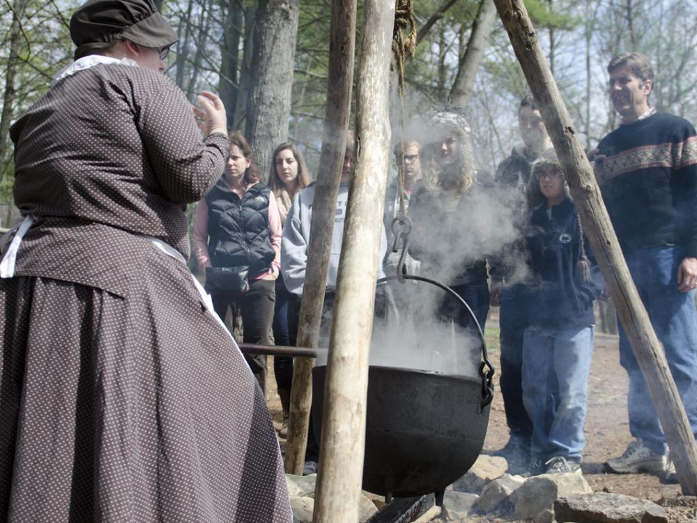 Shaver's Creek Maple Harvest Festival - cultural history interpretation